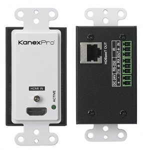 Kanex WP-EXTHDBTKIT Single Hdmi 2 0 Wallplate Over Hdbaset P