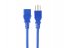 Monoprice 33566 3ft 18awg Blue Power Cord Cable