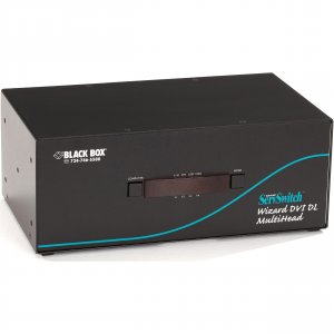 Black KV2204A Servswitch Wizard Dual-link Dvi With Usb