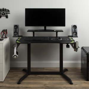 Ofm RSP-3010-GRN Respawn Height Adjust Gaming Desk Grn