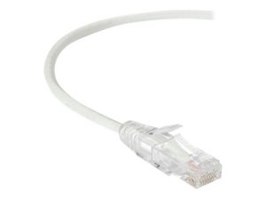 Black C6PC28-WH-07 Slim-net Cat6 250-mhz 28-awg Stranded Ethernet Patc