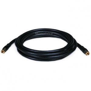 Monoprice 6313 Rg6 75ohm_coax W F Type10ft - Black