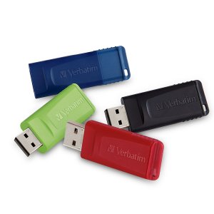 Verbatim 99123 16gb Store 'n' Go Usb Flash Drive - Usb 2.0 - 4pk - 16 