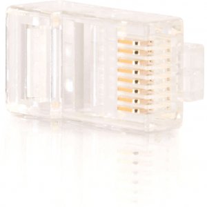 C2g 01942 Rj45 8x8 Mod Plug For Solid Fl