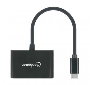 Manhattan 153416 Usb-c To Hdmi Converter With Pd Port