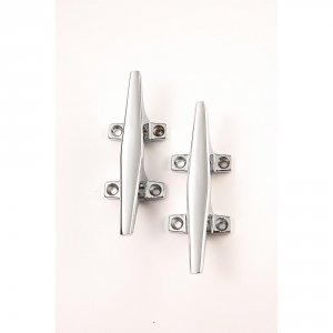 Attwood 6244-6 Attwood Zamak Chrome Plated Zinc Cleats - Pair - 4-12