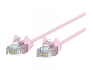 Belkin CE001B03-PNK-S 3ft Cat6 Utp Patch Cbl Snagless Pnk