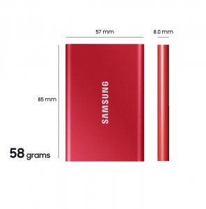 Samsung MU-PC2T0T/AM T7 Portable 2tb Usb 3.2 External Ssd