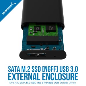 Sabrent EC-M2MC M.2 Ssd Ngff To Usb 3.0