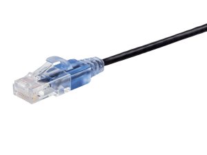 Monoprice 29437 With A Cable Diameter Of Almost Half A Standard Cat6a 