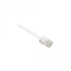 Unc PC5E-01F-WHT 1ft White Cat5e Patch Cable, Utp, No Boots