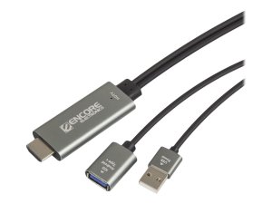 Syba SY-ADA31065 3-in-1 Hdmi Converter Cable From Smartphones  Tablets