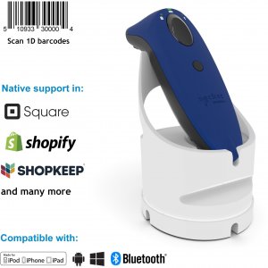 Socket CX3484-1979 S700 1d Barcode Scanner Blue  Wht Dock