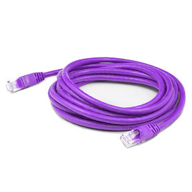 Addon ADD-2FCAT6A-PURPLE This Is A 2ft Rj-45 (male) To Rj-45 (male) Pu