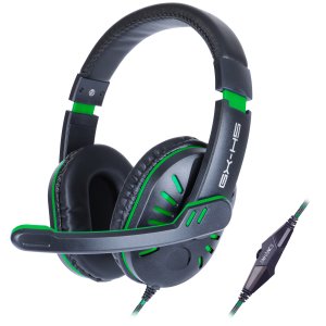 Generic ENGXH50100GNWS Gaming Headset With Rotating Mic (green)