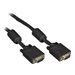 Black EVNPS06B-0005-MM Vga Video Cable With Ferrite Core, Black, Malem