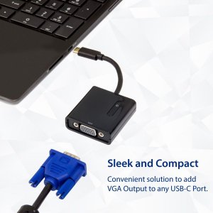 Syba SD-ADA20227 Usb Type-c To Vga Adapter