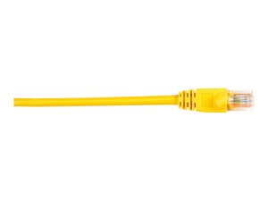 Black CAT5EPC-007-YL Cat5e Patch Cables Yellow