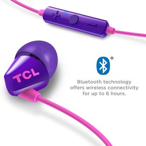 Tcl SOCL100BTPP-NA Socl100 Bluetooth Headphones