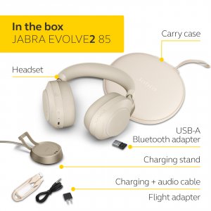 Jabra 28599-989-988 Evolve2 85 Link380a Uc