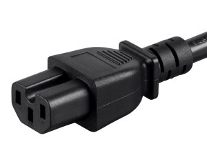 Monoprice 33651 3ft 14awg Black Heavy-duty Computer Extension Power Co