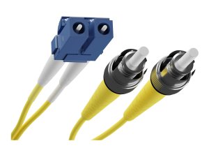 Unc FJ9LCST-02M 2 Meter Lc-st Singlemode Fiber Optic Cable, Yellow, Of