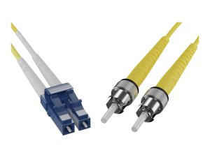 Unc FJ9LCST-02M 2 Meter Lc-st Singlemode Fiber Optic Cable, Yellow, Of