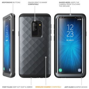 I CL-S9P-H-NOSP-BK Give Your Phone Dual-layer Protection