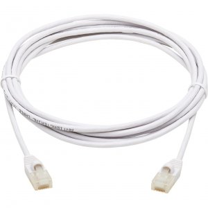 Tripp N261AB-S15-WH Cat6a Cable Antibacterial Slim Mm 15ft