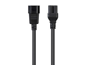 Monoprice 35111 Heavy Duty Power Cable - Iec 60320 C14 To Iec 60320 C1