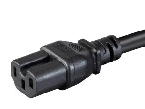 Monoprice 35111 Heavy Duty Power Cable - Iec 60320 C14 To Iec 60320 C1