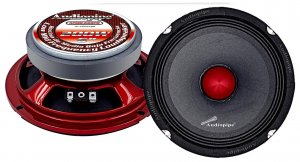 Audiopipe APMB628PR Low Mid Frequency Loudspeaker 6 200w Max Each