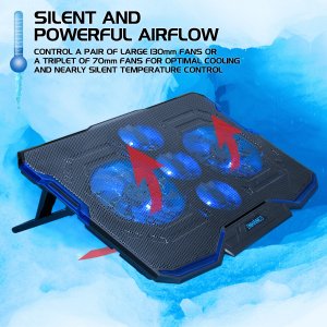 Generic ENGXC20100BLWS Gaming Laptop Cooling Pad