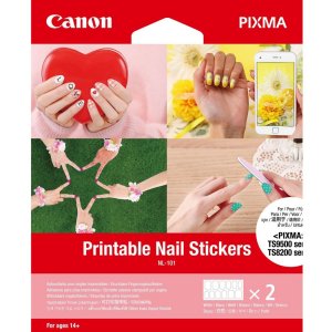 Original Canon 3203C002 Printable Nail Stickers Nl-101