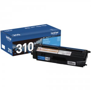 Original Brother TN310C Cyan Toner Cartridge - Laser - 1500 Pages - Cy