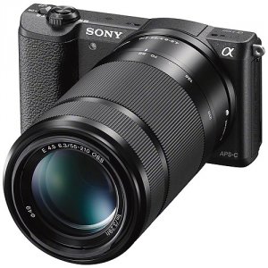 Sony ILCE-5100L/B Alpha 225;5100 24.3 Megapixel Mirrorless Camera With