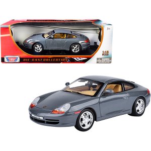 Motormax 73101drkgry Porsche Carrera 911 Dark Gray Metallic 118 Diecas