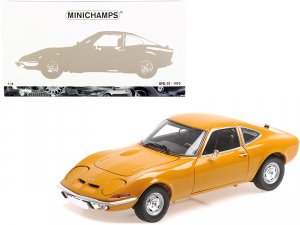 Minichamps 180049031 1970 Opel Gt Ochre Orange 118 Diecast Model Car B