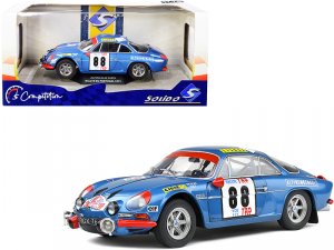 Solido S1804202 Alpine A110 1600s 88 Jean-pierre Nicolas - Jean Todt W