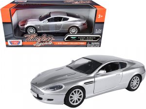 Motormax 73321sil Aston Martin Db9 Coupe Silver Metallic Timeless Lege