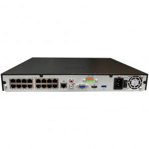 Adesso CYBERVIEWN16 16ch Nvr H.265 4k No Hdd  Poe, 2 Sata Interface