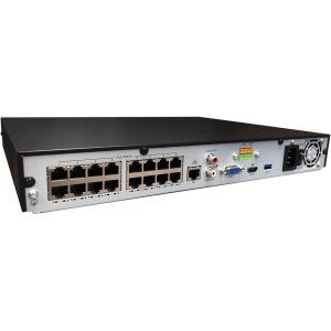 Adesso CYBERVIEWN16 16ch Nvr H.265 4k No Hdd  Poe, 2 Sata Interface