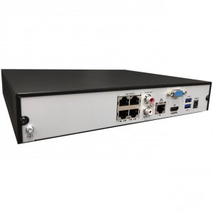 Adesso CYBERVIEWN4 4-ch, 1 Sata Interface, 4 Poe, Mini 1u, H.265, 4k W