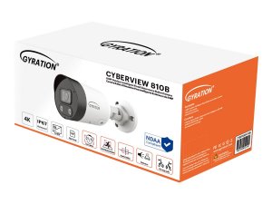 Adesso CYBERVIEW810B 8mp Cmos Adv-ai Bullet Cam Ip6712v  Poe Fixed Len