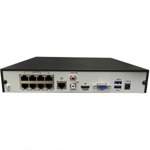 Adesso CYBERVIEWN8 8ch Nvr H.265 4k No Hdd  Poe, 1 Sata Interface