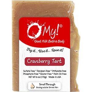 Omy! SO-FO-LF8-6-CranTart O My! Goat Milk Soap Bar - Made With Farm-fr