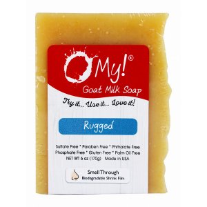 Omy! SO-FO-LF16-6-Rug O My! Goat Milk Soap Bar - Made With Farm-fresh 