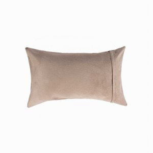 Homeroots.co 294273 Luxurious 20x12 Brown Cowhide Decorative Pillow