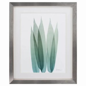 Homeroots.co 365996 26 X 32 Silver Frame Sea Weed I