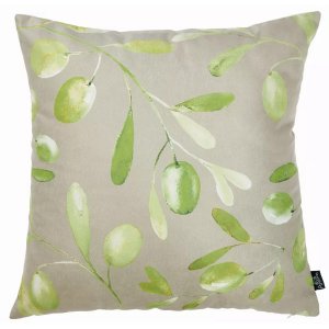 Homeroots.co 355291 18x18 Olive Olives Decorative Throw Pillow Cover P